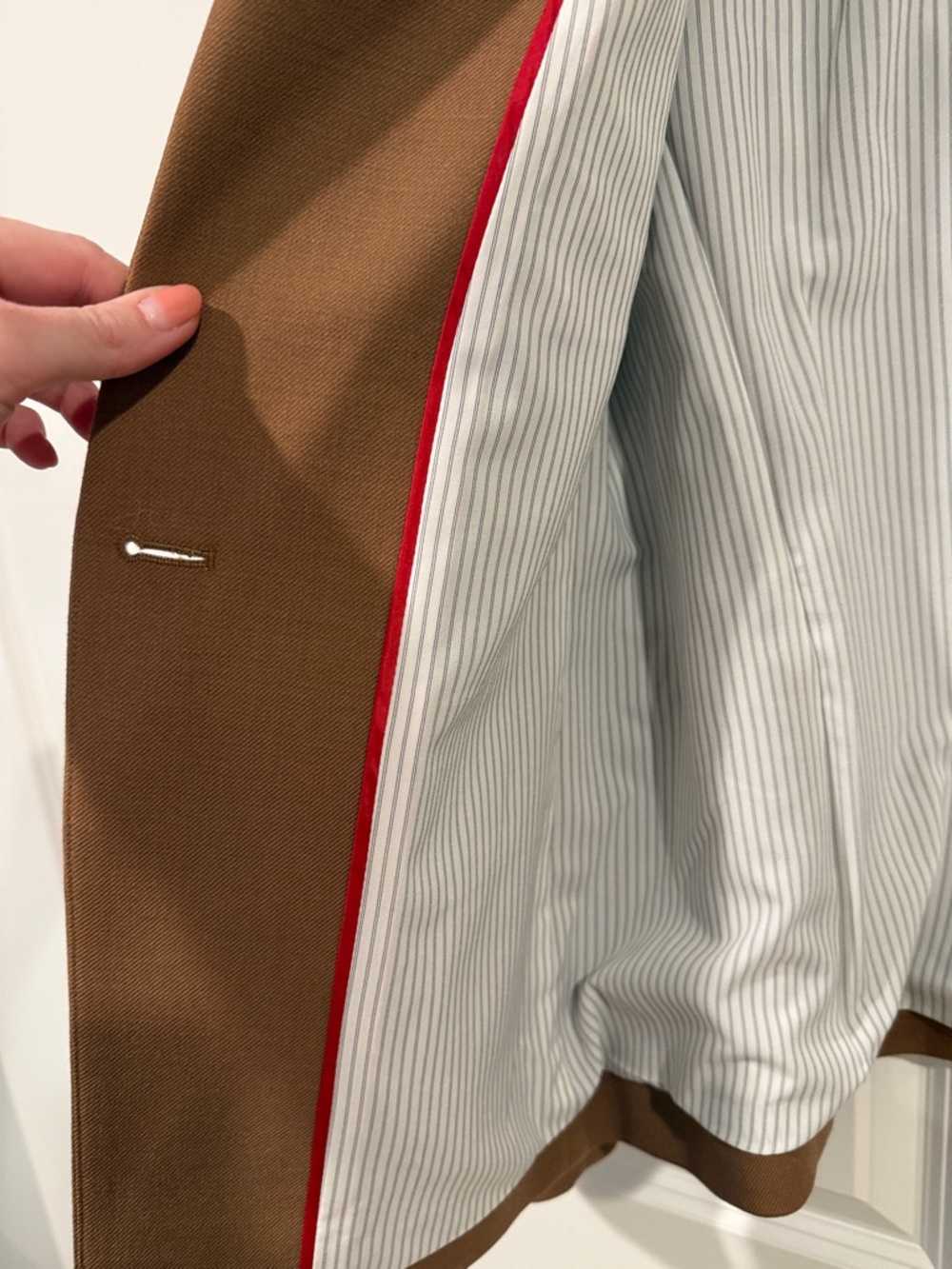 J. Crew women’s Brown Single-Breasted Blazer - Picture 3 of 4